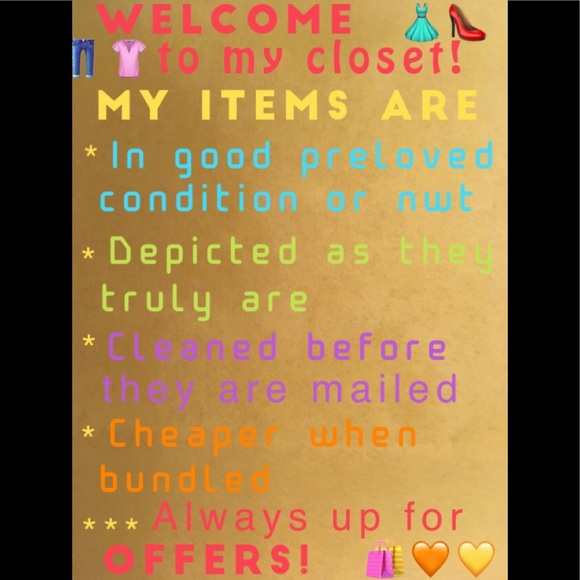 Welcome to My Closet! - Picture 1 of 1